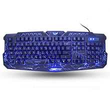 Load image into Gallery viewer, LED 3 Color Gaming Keyboard
