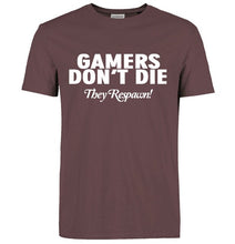 Load image into Gallery viewer, Gamers Don&#39;t Die T-shirts
