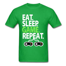 Load image into Gallery viewer, Eat Sleep Game Repeat T-Shirt

