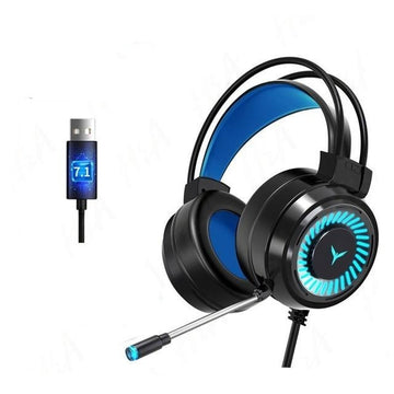 USB  Colourful Light Gaming Headphones